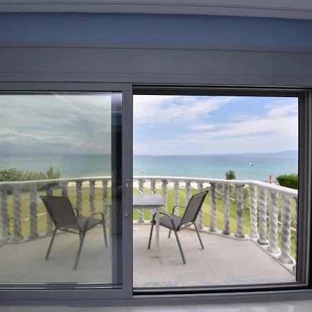 Greece Villas Beach Front Villa Polychrono