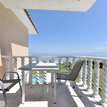 Greece Villas Beach Front Villa Polychrono