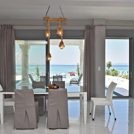 Villa Greece Villas Beach Front Polychrono